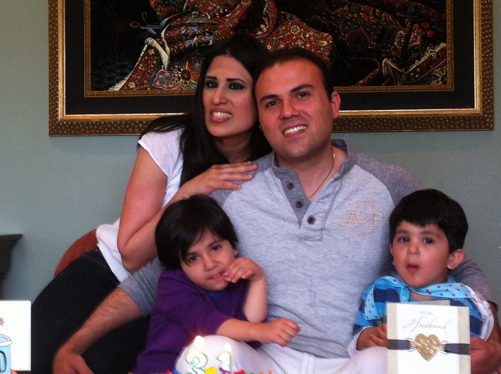 Christian Pastor Saeed Abedini and family