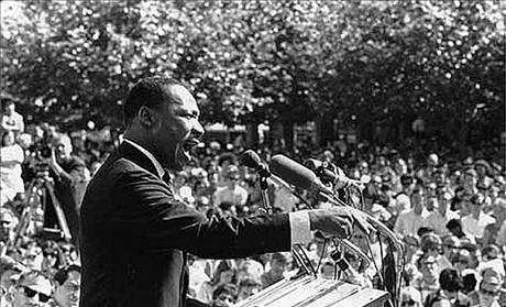 Martin Luther King, Jr. speaking