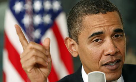 U.S. President Barack Obama takes part in a live interview on Michael Smerconish's radio program in the Diplomatic Reception Room at the White House in Washington