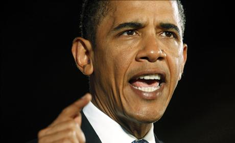 U.S. President Barack Obama speaks about the economy during a visit to Hudson Valley Community College in Troy