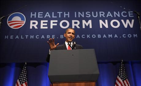 U.S. President Barack Obama speaks during a Democratic National Committee fundraiser at the Hammerstein Ballroom in New York City