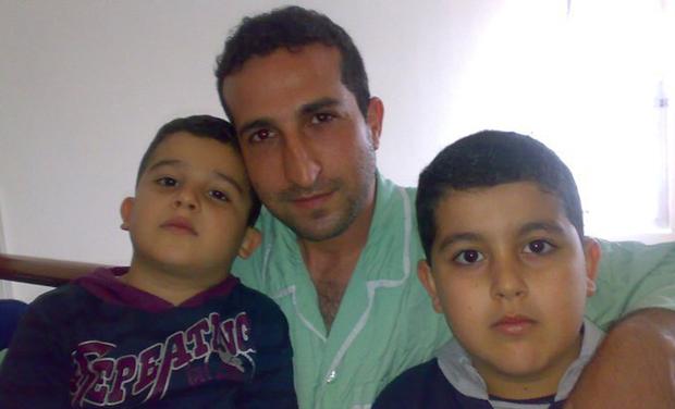 Pastor Youcef Nadarkhani and his two sons in Iran