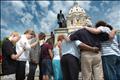 Group Praying around the Capital